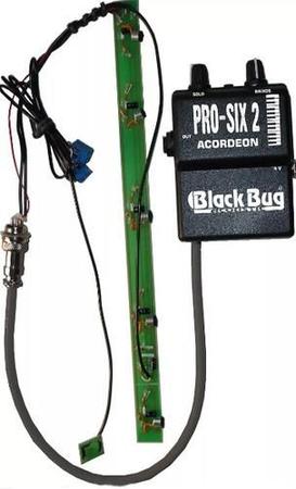 Microfone Acordeon Pss2 Black Bug 6 Mic Sennheiser Pró-six 2 Imagem de Microfone Acordeon Pss2 Black Bug 6 Mic Sennheiser Pró-six 2