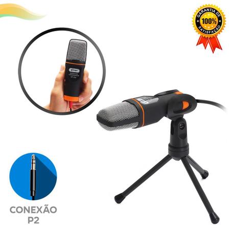 Microfone condensador USB Arcano KAP-U750 com tripé filtro e cabo