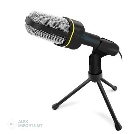 Microfone Condensador Com Tripé Xtrad Para Studio Youtuber Imagem de Microfone Condensador Com Tripé Xtrad Para Studio Youtuber