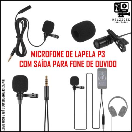 Microfono lavalier para celular JH043