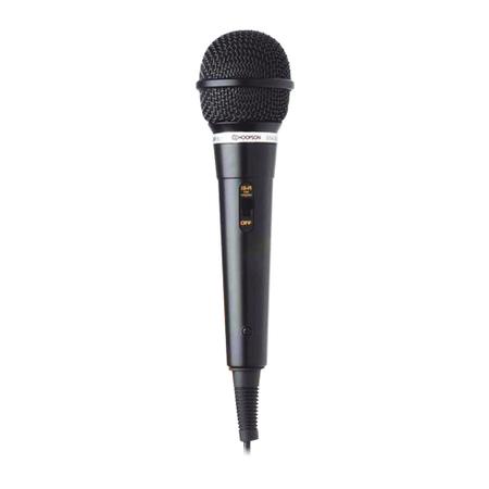 Imagem de Microfone Dynamic Profissional P10 Hoopson Mic-002 Preto 3m