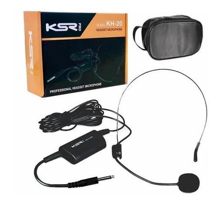 Imagem de Microfone Headset Com Fio Ksr Pro Kh20 Tipo Leson Auricular