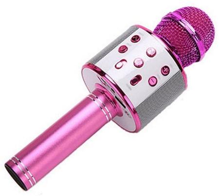 Brinquedo Microfone Karaokê Bluetooth Toyng Ref36739 Azul - Luxgolden