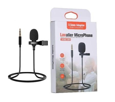 Micrófono lavalier 3,5 mm con pinza – RapaMusic