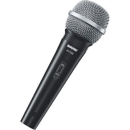 Imagem de Microfone Profissional Vocal com Fio SV100 com Cabo 4,5 Metros - Shure