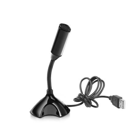 Imagem de Microfone USB ajustável estúdio de canto para streaming de jogos Microfone com suporte de mesa para laptop e computador 