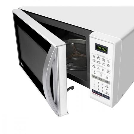 Imagem de Microondas LG Easy Clean 23 L Branco 110V  MS2355R