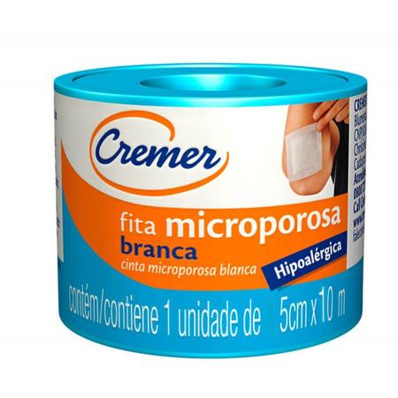 Imagem de Micropore 5cmX10m Branca com Capa Cremer