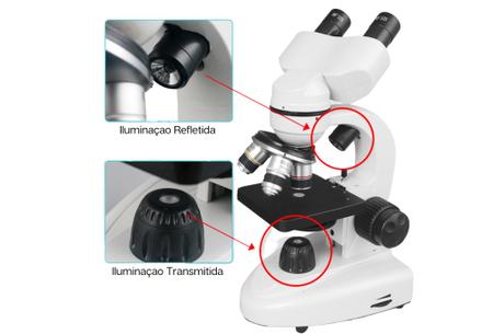 Imagem de Microscópio Binocular Biológico Estudo Pesquisa