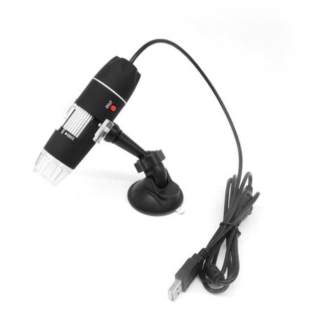 Imagem de Microscópio digital 1600x, ampliador LED, endoscópio USB portátil