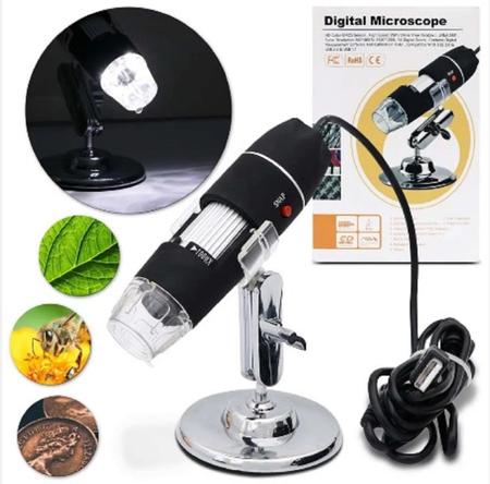 Imagem de Microscópio Digital Usb Ampliação Kkmoon 1600x Professional