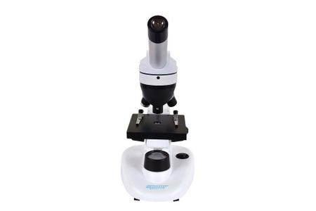 Imagem de Microscópio Monocular Aumento 40-640X Led 1W Kit De Lâminas