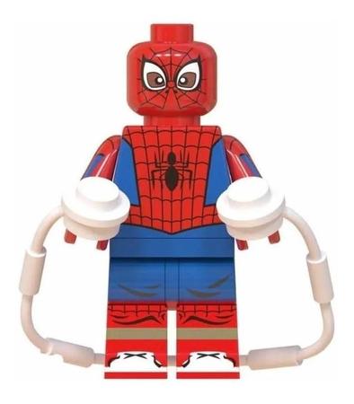 Imagem de Miles Morales Boneco Blocos De Montar Aranha Aranhaverso