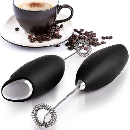 Imagem de Milk Frother Handheld Foam Maker For Lattes, Whisk Drink Mixer For Coffee, Mini Espumaer for Cappuccino, Frappe Frothers de Leite