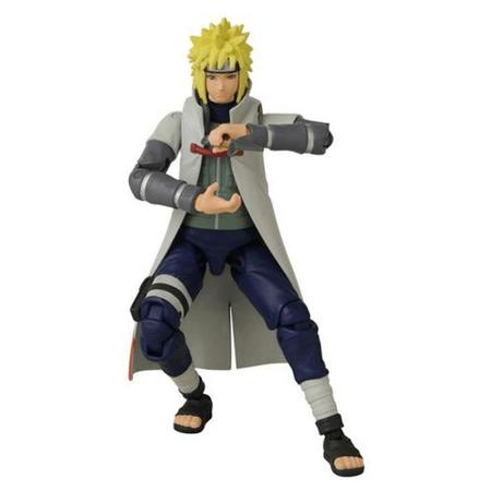 Naruto Action Figure Japonês NOVO Naruto Quarto Hokage Yondaime Namikaze  Minato Kunai Com Couro Brinquedos Para Crianças Brinquedos 18CM Y200811 De  $98,09