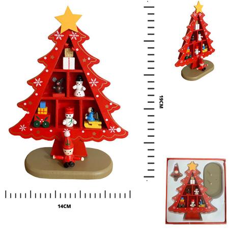 Imagem de Mine Árvore de Natal Enfeite MDF Decoração Natalina