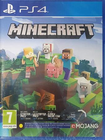  Minecraft - Bedrock Edition PS4 : Video Games