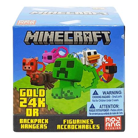Imagem de Minecraft Boneco Mini Chaveiro Surpresa Colecionável Série 1