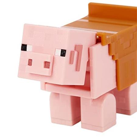 Imagem de Minecraft Dungeons 3.25-in Collectible Battle Figure and Accessories, Baseado em Videogame, Imaginative Story Play Gift for Boys and Girls Age 6 and Older