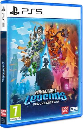Minecraft Legends Deluxe Edition Ps5 Midia Fisica em Promoção na Americanas