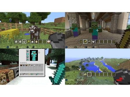 Como jogar Minecraft de Xbox 360 em tela dividida (split screen) 