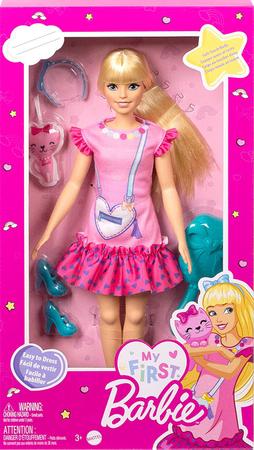 Boneca Barbie Minha Primeira Barbie HLL20 - Mattel - Pirlimpimpim Brinquedos