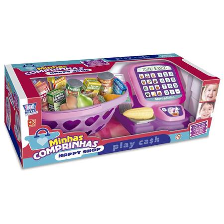 Minhas Comprinhas Happy Shop Menina - ZUCA TOYS Imagem de Minhas Comprinhas Happy Shop Menina