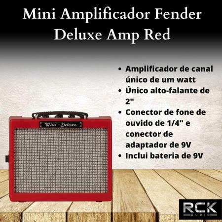 Mini Amplificador para Guitarra Fender Deluxe de MD20Music Market