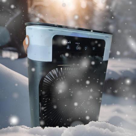 Imagem de Mini Ar Condicionado Climatizador De Ar Frio Portátil Usb