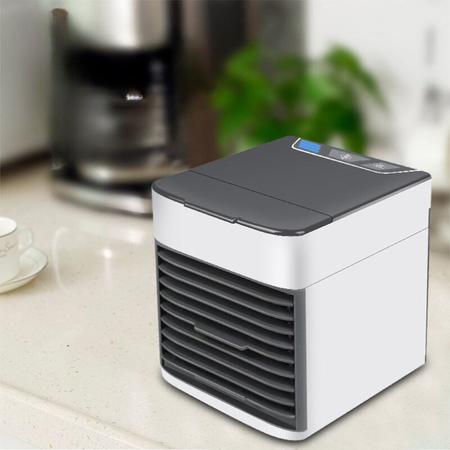 Imagem de Mini Ar Condicionado Portátil Arctic Air Cooler Umidificador Climatizador Luz Led USB / Ar puro