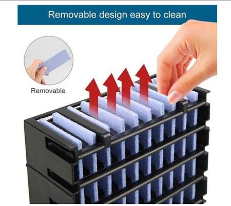 Imagem de Mini Ar Condicionado Umidificador Climatizador de Sala Quarto Escritorio Portátil Ultra Air