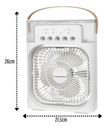 Imagem de Mini Ar Condicionado Ventilador Umidificador Climatizador