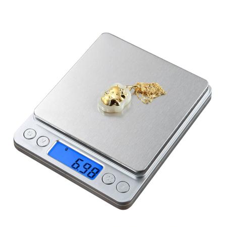 Imagem de Mini Balança Digital Diamond Precisão 0,1 g Até 2 kg