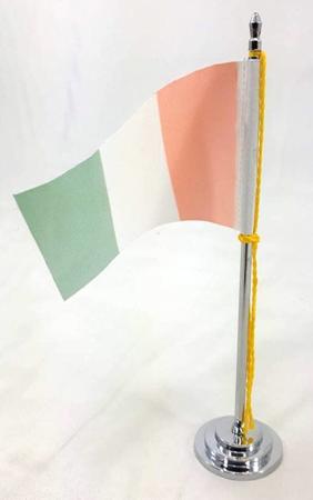 Imagem de Mini Bandeira de Mesa Costa do Marfim 15 cm Poliéster
