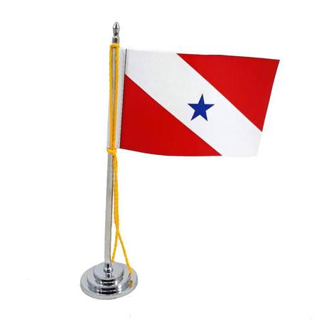 Imagem de Mini Bandeira Mesa Pará Mastro 15 Cm