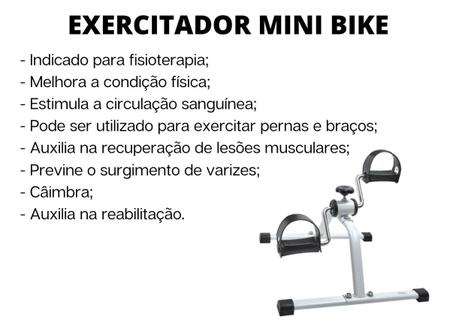 Imagem de Mini Bicicleta Ergométrica Bike Pedalinho Cicloergômetro