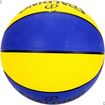 Mini Bola de Basquete Spalding Lay-up Tamanho 3 - Laranja e Preto