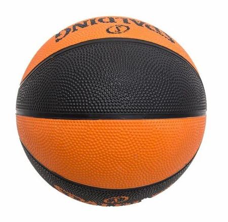 Bola de Basquete Spalding Lay-up Tamanho 7 - Laranja e Preto