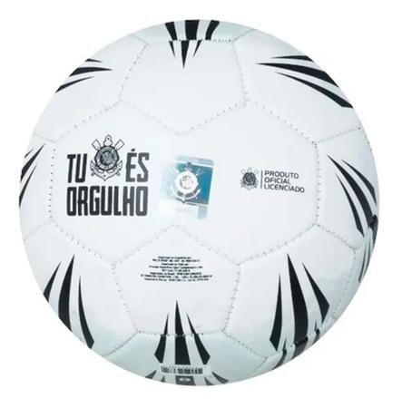 Mini Bola Futebol De Campo Corinthians Branca/Preto Original - Pedagógica -  Papelaria, Livraria, Artesanato, Festa e Fantasia