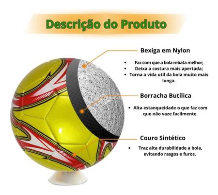 Imagem de Mini Bola Futebol Campo Infantil Tamanho 2 Capotão