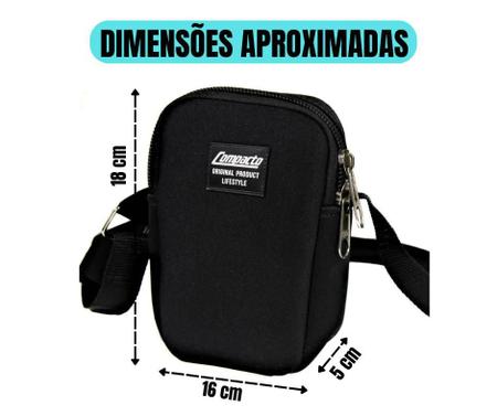 Shoulder Bag Mini Bolsa Lateral Ombro Cavalera Necessaire Transversal em  Promoção na Americanas