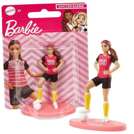 Conjunto Boneca Barbie Profissões Esportes Quero Ser Professora Futebol  Loira Mini Boneca - Mattel - Boneca Barbie - Magazine Luiza