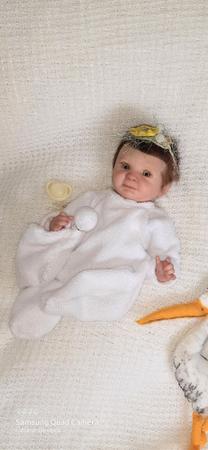 Imagem de Mini Boneca Bebê Reborn Original Ema