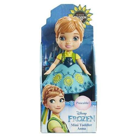 Disney Frozen Boneca Mini Anna ou Elsa 9cm 