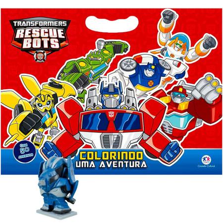 Kit 50 Desenhos Para colorir Infantil Grande Transformers - Infinity  Brinquedos - Kit de Colorir - Magazine Luiza