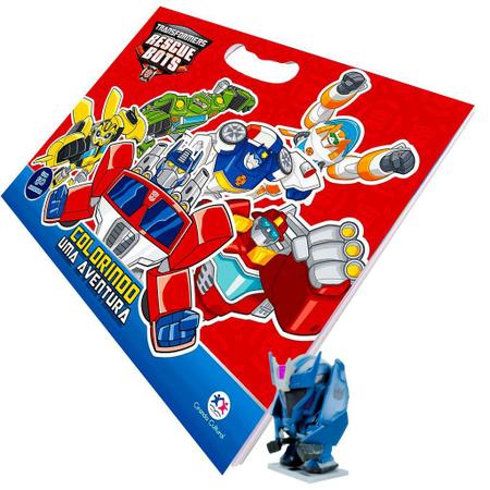 Kit 50 Desenhos Para colorir Infantil Grande Transformers - Infinity  Brinquedos - Kit de Colorir - Magazine Luiza