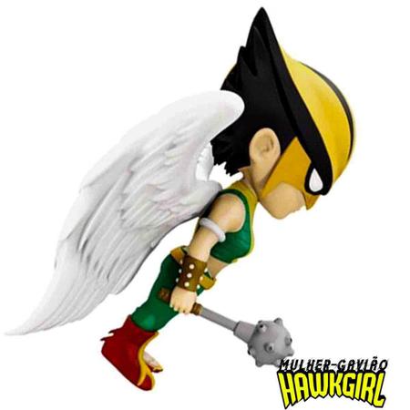 Imagem de Mini Boneco Mulher Gavião Hawkgirl DC Liga da Justiça - XXRAY