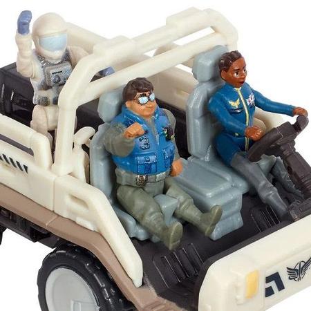 Imagem de Mini Bonecos Com Veiculos Buggy Da Patrulha Espacial e Veiculo de Transporte Do Comando Estelar - Lightyear O Filme