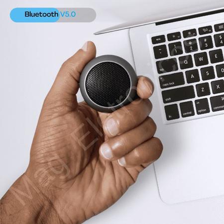 Imagem de Mini Caixa Caixinha de Som Portatil Bluetooth 5.0 Preto para PC TV Celular Notebook