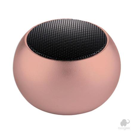 Imagem de Mini Caixa de Som Bluetooth Tws Metal Mini Speaker Amplificada 3w - Booglee